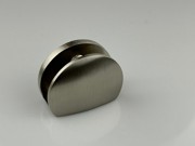 Glass Shelf Bracket - Brushed Nickel